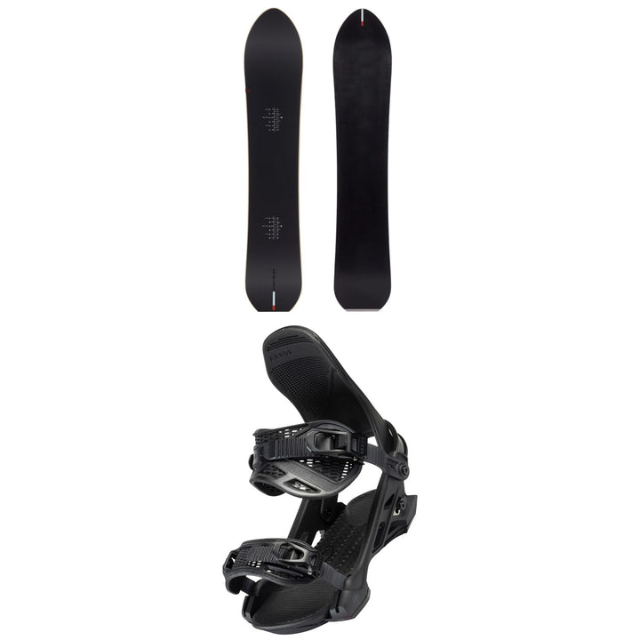 Season Nexus Snowboard 2025 + Arbor Hemlock Snowboard Bindings