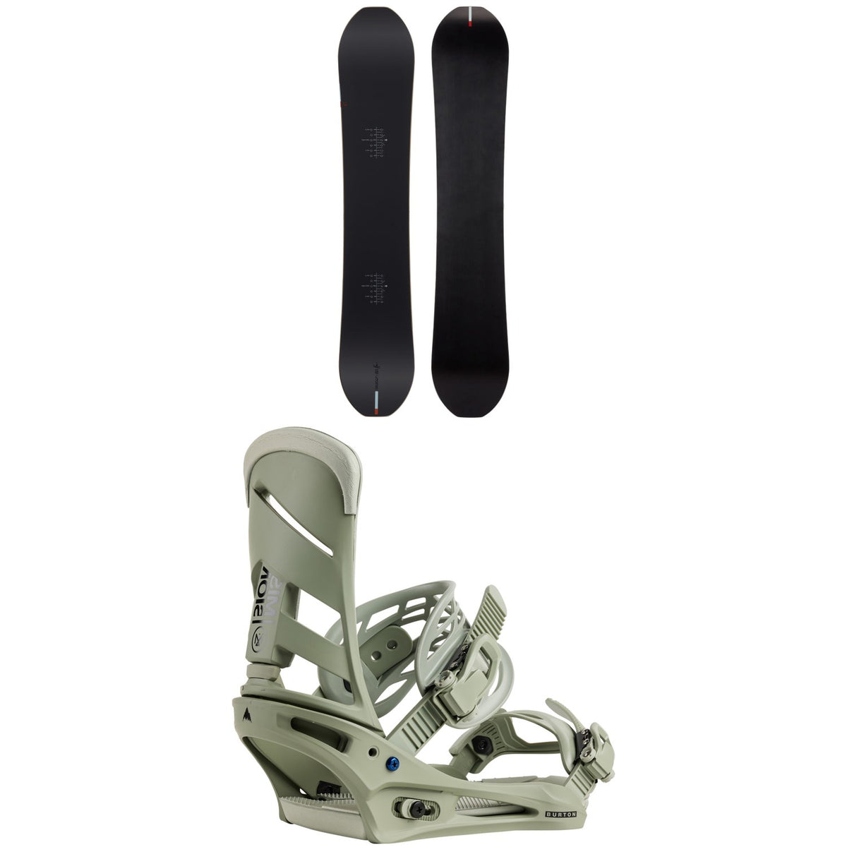 Season Kin Snowboard 2025 + Burton Mission Snowboard Bindings