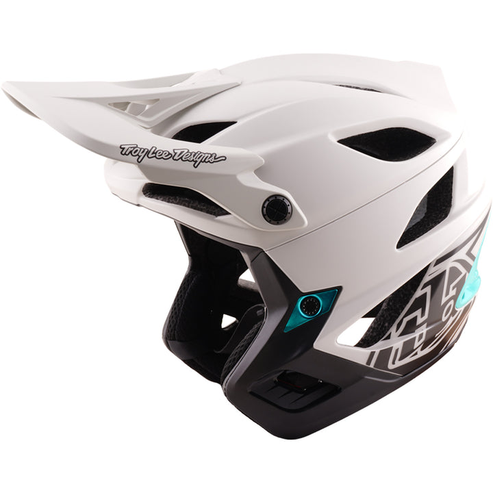 Troy Lee Designs Stage Stunt MIPS Bike Helmet Drone Pumice/Real Teal