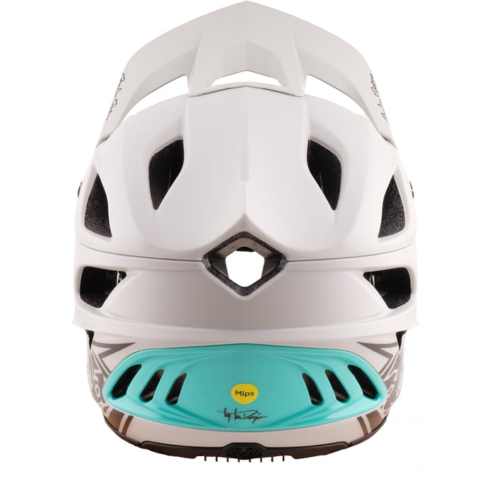 Troy Lee Designs Stage Stunt MIPS Bike Helmet Drone Pumice/Real Teal