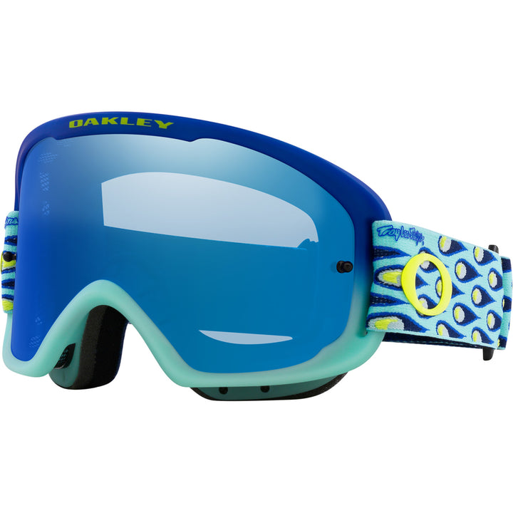Oakley O-Frame 2.0 Pro MTB Goggles TLD Speed Bubbles Blue/Black Ice Idirium