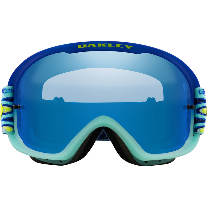 Oakley O-Frame 2.0 Pro MTB Goggles TLD Speed Bubbles Blue/Black Ice Idirium
