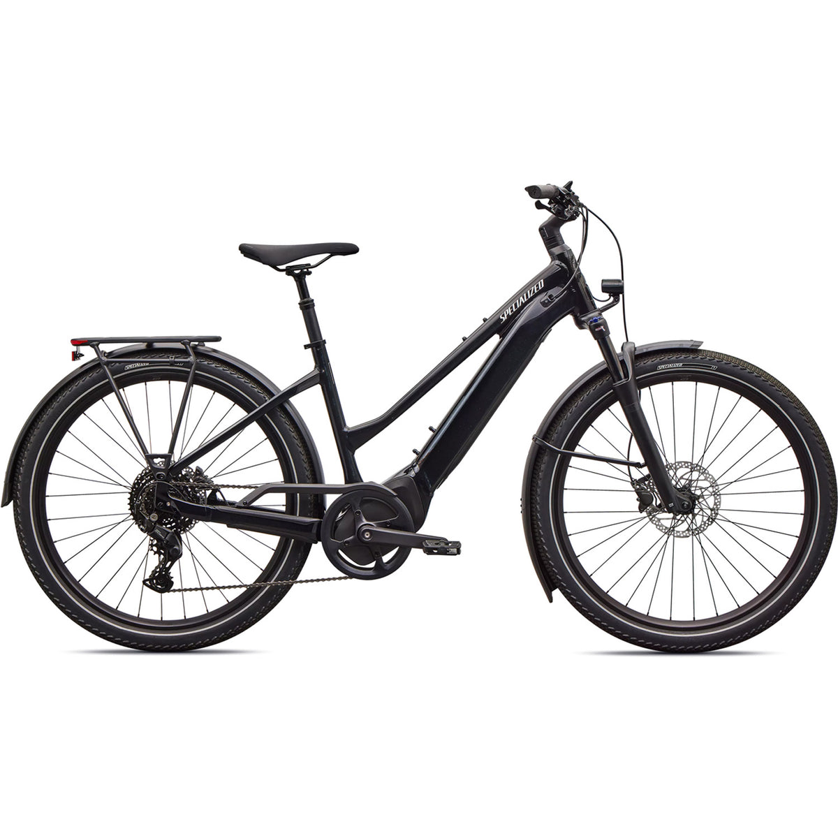 Specialized Turbo Vado 4.0 Step-Through E-Bike 2026 Gloss Castblack/Satin Silver Reflective