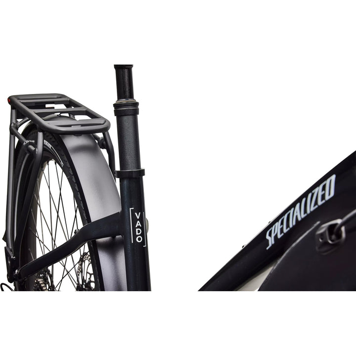 Specialized Turbo Vado 4.0 Step-Through E-Bike 2026 Gloss Castblack/Satin Silver Reflective