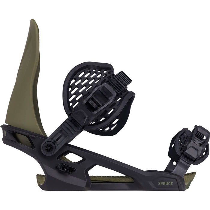 Arbor Spruce Snowboard Bindings Military/Black