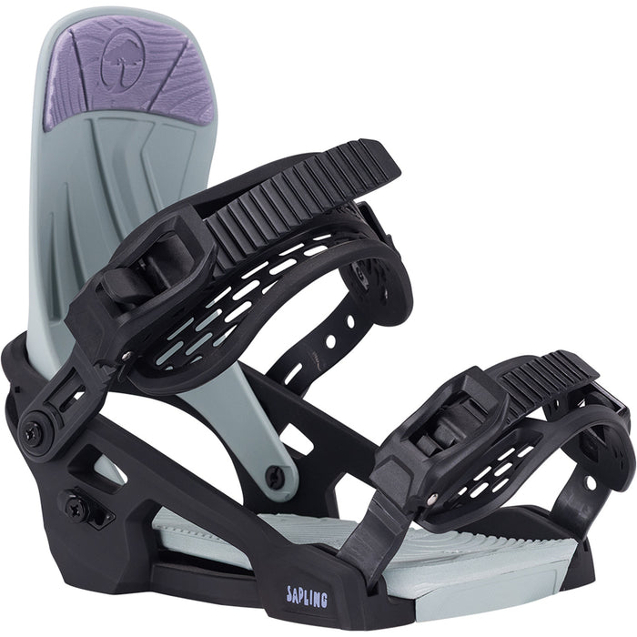 Arbor Sapling Snowboard Bindings - Kids' Blue/Mint