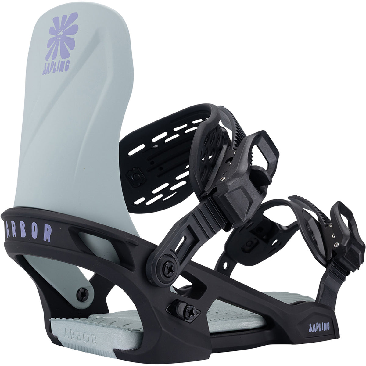 Arbor Sapling Snowboard Bindings - Kids' Blue/Mint