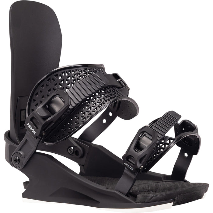 Arbor Utility Snowboard Bindings - Women's 2027 Black/Marshmallow