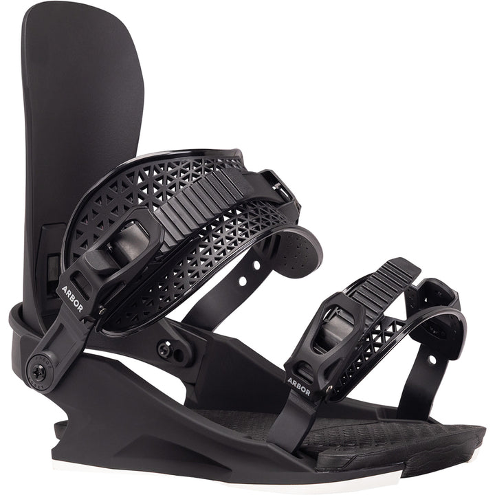 Arbor Utility Snowboard Bindings - Women's 2027 Black/Marshmallow