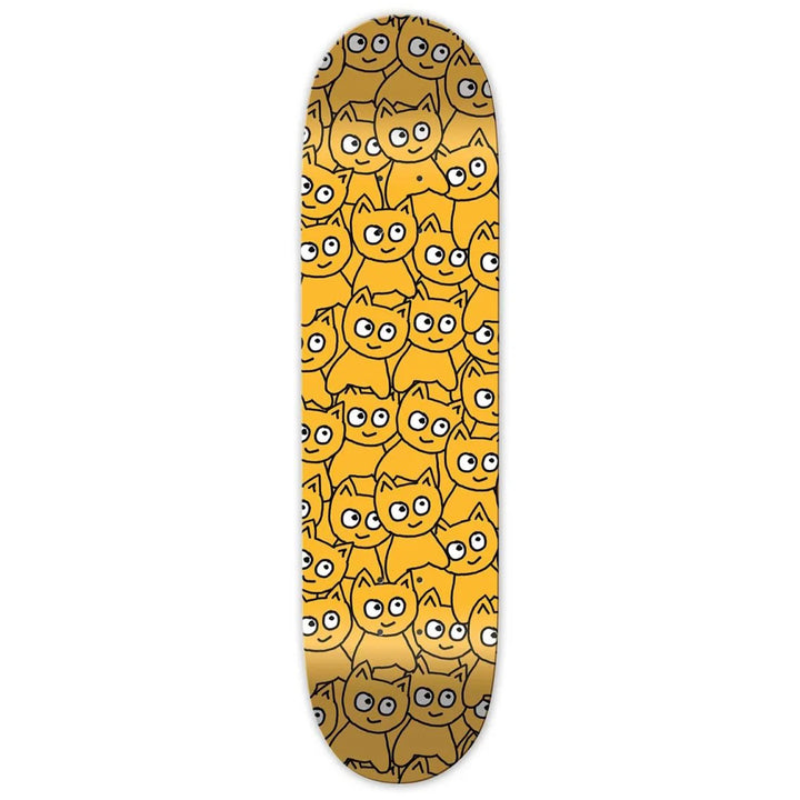 Meow Sticker Pile OG 7.5 Skateboard Deck