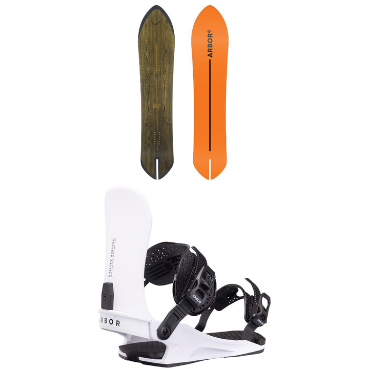 Arbor Terrapin PFD Snowboard + Utility Snowboard Bindings 2027