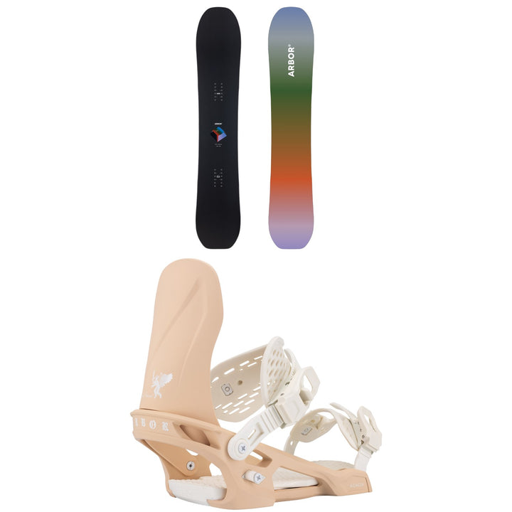 Arbor Sin Cara Snowboard + Acacia Snowboard Bindings - Women's 2027