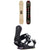 Arbor Swoon Decon Snowboard + Sequoia Snowboard Bindings - Women's 2027