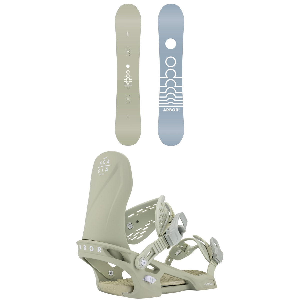 Arbor Mantra Decon Snowboard + Acacia Snowboard Bindings - Women's 2027