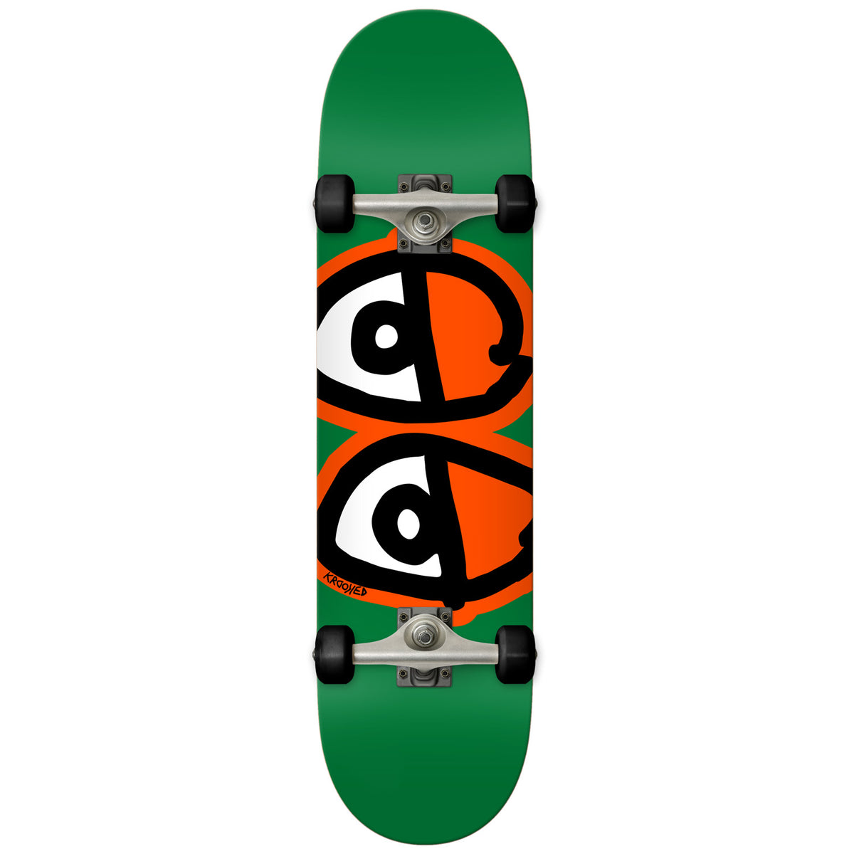 Krooked Glow Eyes 8.25 Skateboard Complete