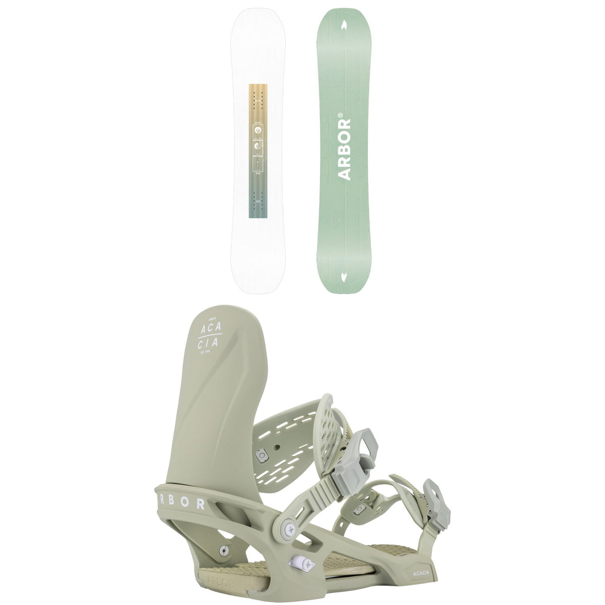 Arbor Kuro Neko Decon Snowboard + Acacia Snowboard Bindings - Women's 2027