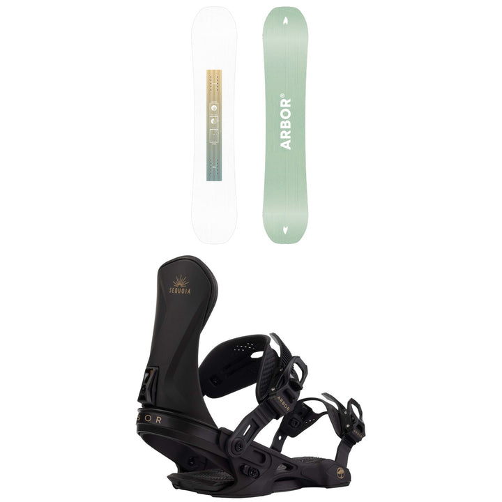 Arbor Kuro Neko Decon Snowboard + Sequoia Snowboard Bindings - Women's 2027