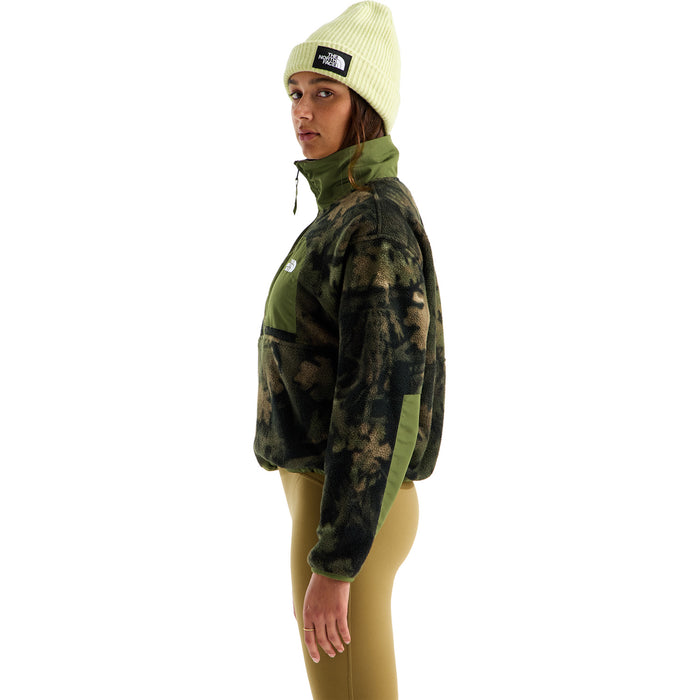 The North Face Yumiori Off Peak ½ Zip-Print Jacket - Women's Woodland Green Yosemite Oak Print