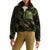 The North Face Yumiori Off Peak ½ Zip-Print Jacket - Women's Woodland Green Yosemite Oak Print