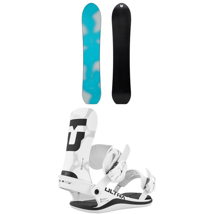 United Shapes Cadet LTD Snowboard + Union Ultra Snowboard Bindings 2027