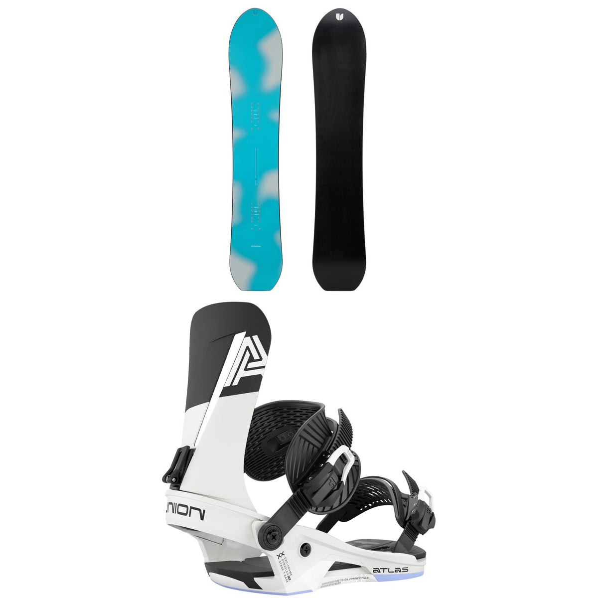 United Shapes Cadet LTD Snowboard + Union Atlas Snowboard Bindings 2027