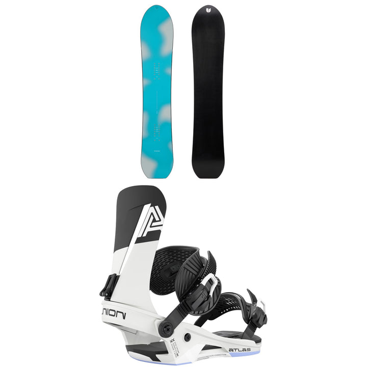 United Shapes Cadet LTD Snowboard + Union Atlas Snowboard Bindings 2027