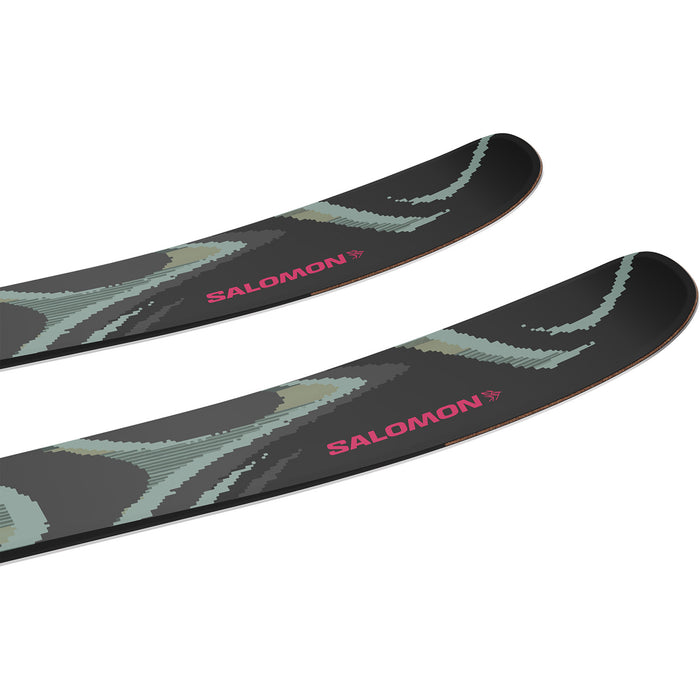 Salomon QST 100 Skis Black/Iceberg
