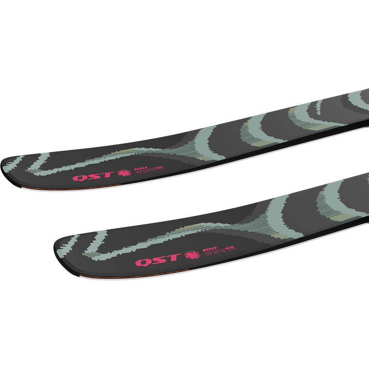 Salomon QST 100 Skis Black/Iceberg