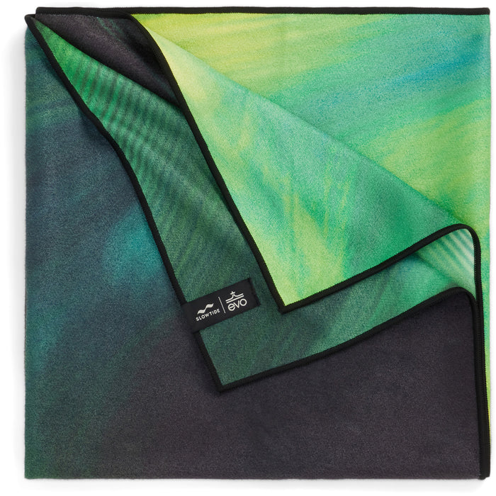 evo x Slow Tide Performance Quick-Dry Towel Aurora Borealis
