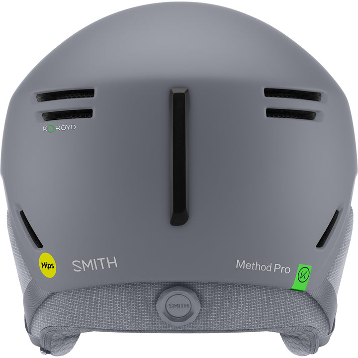 Smith Method Pro MIPS Round Contour Fit Helmet Matte Cirrus Grey