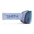 Smith 4D MAG S Goggles Blue Aura/ChromaPop Everyday Blue Mirror+ChromaPop Storm Blue Sensor Mirror