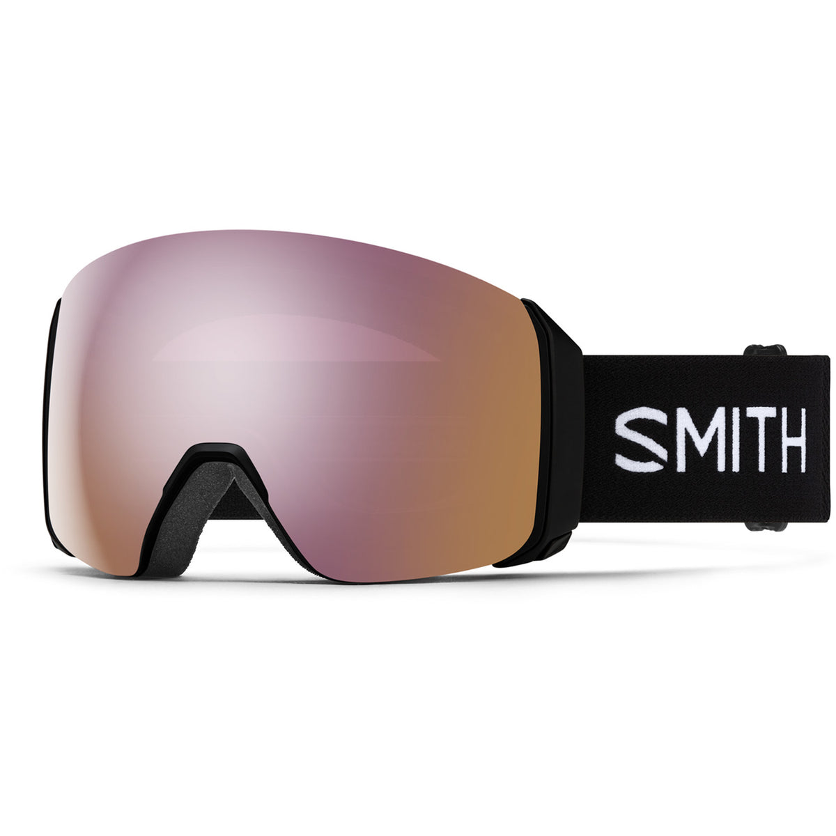 Smith 4D MAG XL Goggles Black/ChromaPop Everyday Rose Gold Mirror+ChromaPop Storm Amber