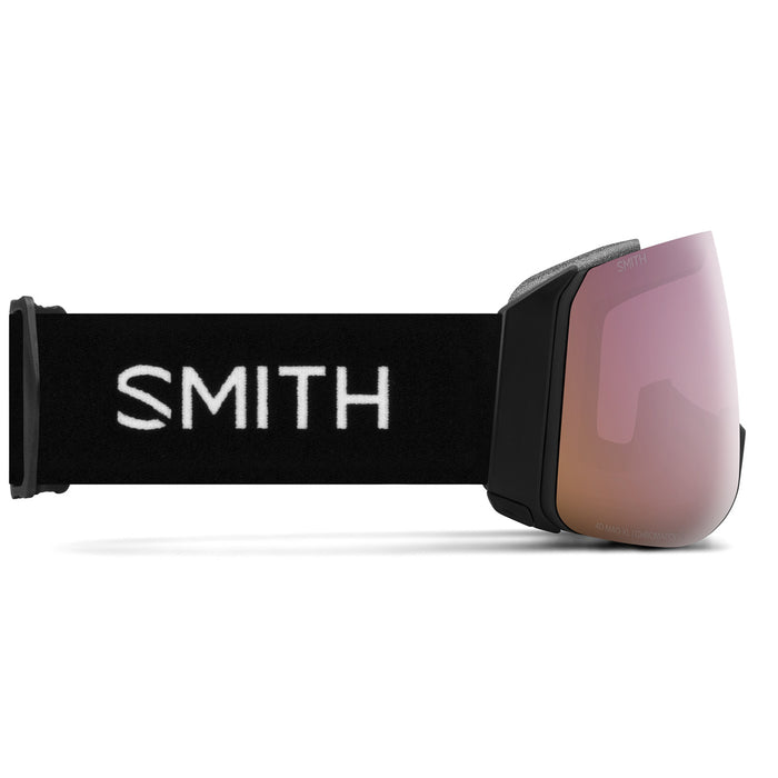 Smith 4D MAG XL Goggles Black/ChromaPop Everyday Rose Gold Mirror+ChromaPop Storm Amber