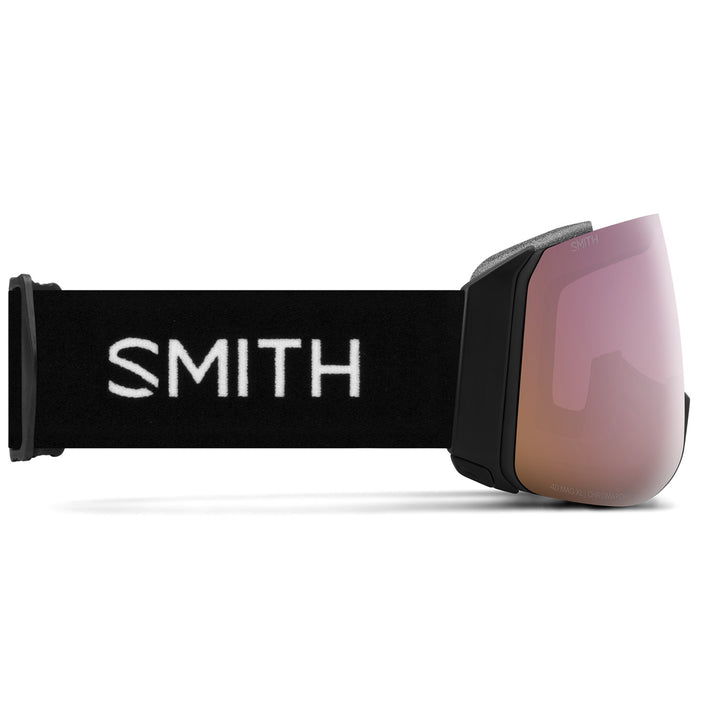 Smith 4D MAG XL Goggles Black/ChromaPop Everyday Rose Gold Mirror+ChromaPop Storm Amber
