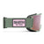 Smith Squad S Goggles - Women's Olive Warm Steel/ChromaPop Everyday Rose Gold Mirror+Clear