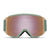 Smith Squad S Goggles - Women's Olive Warm Steel/ChromaPop Everyday Rose Gold Mirror+Clear