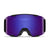 Smith Stash XL Goggles Black/ChromaPop Everyday Violet Mirror+ChromaPop Storm Blue Sensor Mirror
