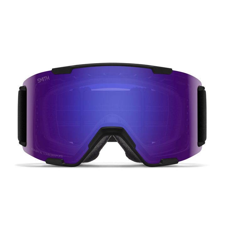 Smith Stash XL Goggles Black/ChromaPop Everyday Violet Mirror+ChromaPop Storm Blue Sensor Mirror