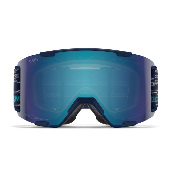 Smith Stash XL Goggles Midnight Snow/ChromaPop Everyday Blue Mirror+ChromaPop Storm Blue Sensor Mirror