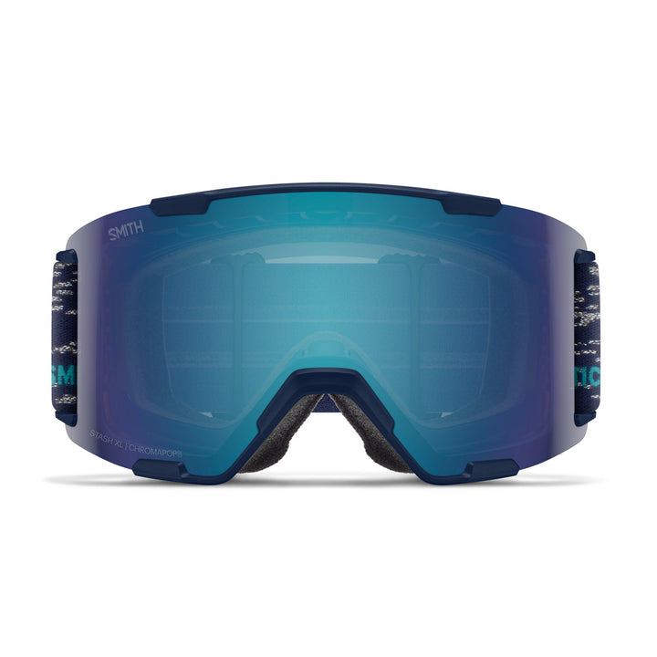 Smith Stash XL Goggles Midnight Snow/ChromaPop Everyday Blue Mirror+ChromaPop Storm Blue Sensor Mirror