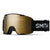 Smith Stash XL Low Bridge Fit Goggles Black/ChromaPop Sun Black Gold Mirror+ChromaPop Storm Blue Sensor Mirror