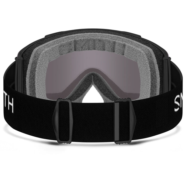 Smith Stash XL Low Bridge Fit Goggles Black/ChromaPop Sun Black Gold Mirror+ChromaPop Storm Blue Sensor Mirror