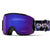 Smith Squad Low Bridge Fit Goggles Black Flex Plasma/ChromaPop Everyday Violet Mirror+Clear