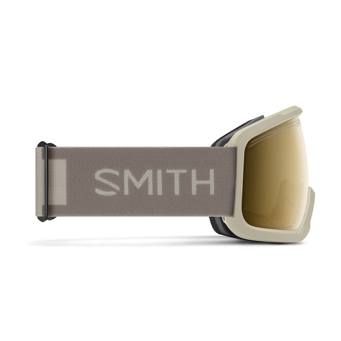 Smith Shakedown Low Bridge Fit Goggles Chalk/ChromaPop Sun Black Gold Mirror+Yellow