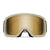 Smith Shakedown Low Bridge Fit Goggles Chalk/ChromaPop Sun Black Gold Mirror+Yellow