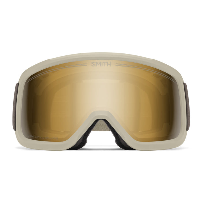 Smith Shakedown Low Bridge Fit Goggles Chalk/ChromaPop Sun Black Gold Mirror+Yellow