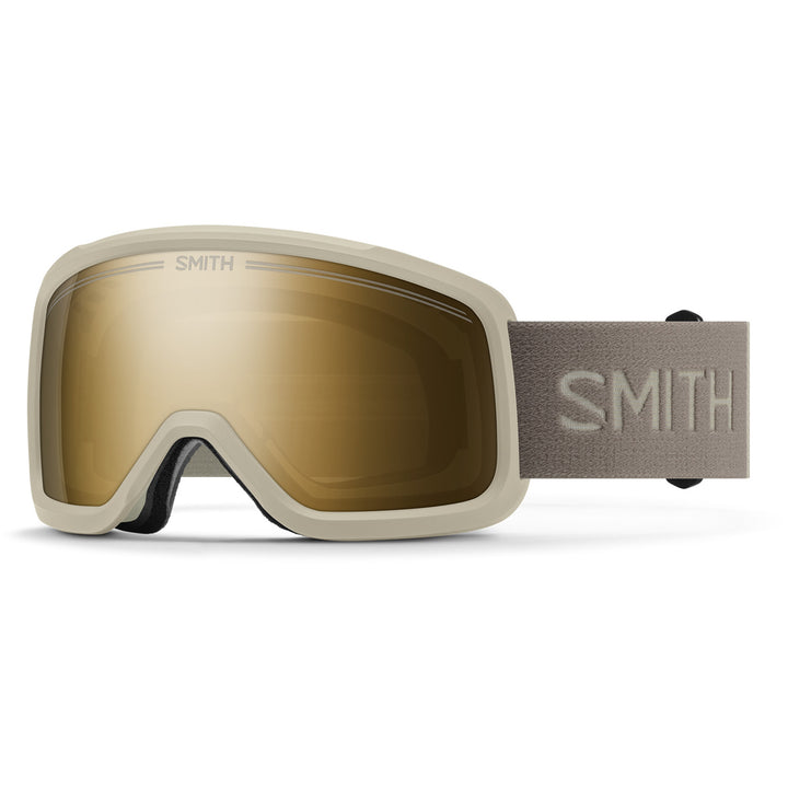 Smith Shakedown Low Bridge Fit Goggles Chalk/ChromaPop Sun Black Gold Mirror+Yellow