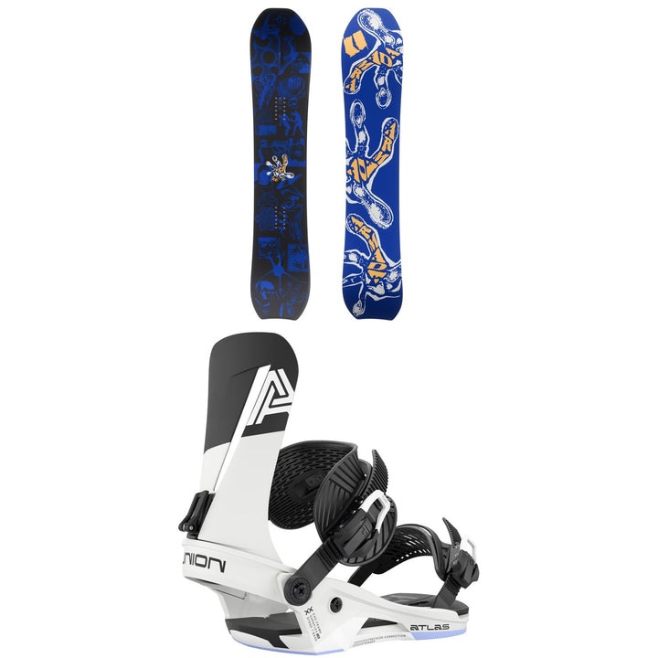 Armada Sicko Snowboard + Union Atlas Snowboard Bindings 2027