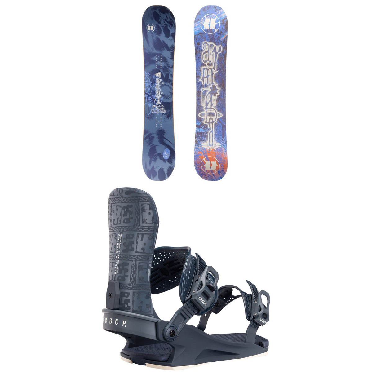 Armada Cold Press Snowboard + Arbor Utility Snowboard Bindings - Women's 2027