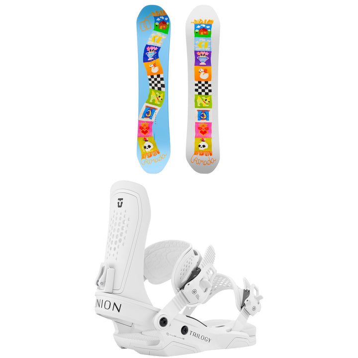 Armada Do-Si-Do Snowboard + Union Trilogy Snowboard Bindings - Women's 2027